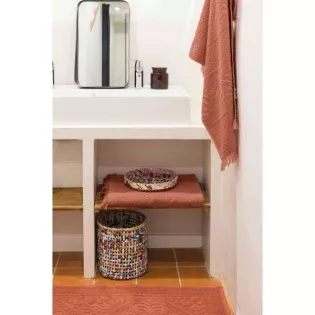 Serviettes de Bain Terracotta