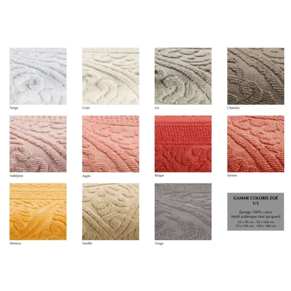Serviettes de Bain Terracotta