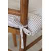 Coussins de Chaises Rayures Grises