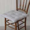 Coussins de Chaises Rayures Grises