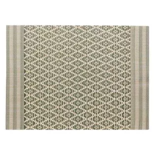 Set de Table Tissage Vivaraise Naturel/Vert