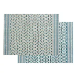 Set de Table Tissage Vivaraise bleu