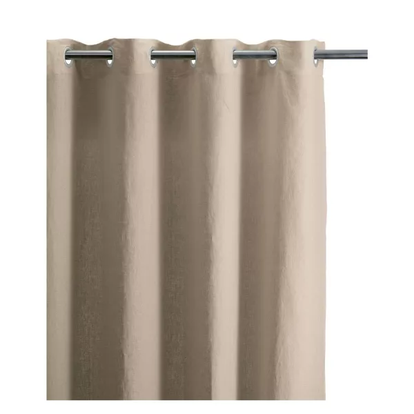 Rideaux lin naturel Zeff Vivaraise