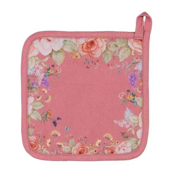 Gant et Manique Fleuri Style Anglais