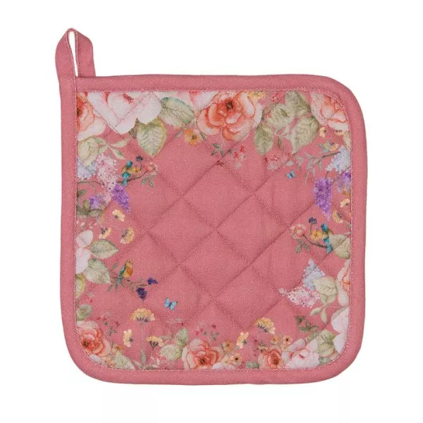 Gant et Manique Fleuri Style Anglais