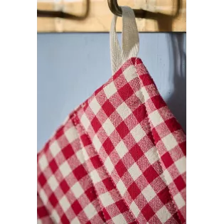 Maniques Cuisine à Carreaux Rouges