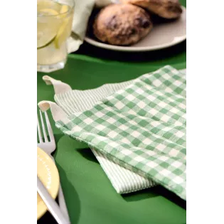 Maniques Cuisine à Carreaux Verts
