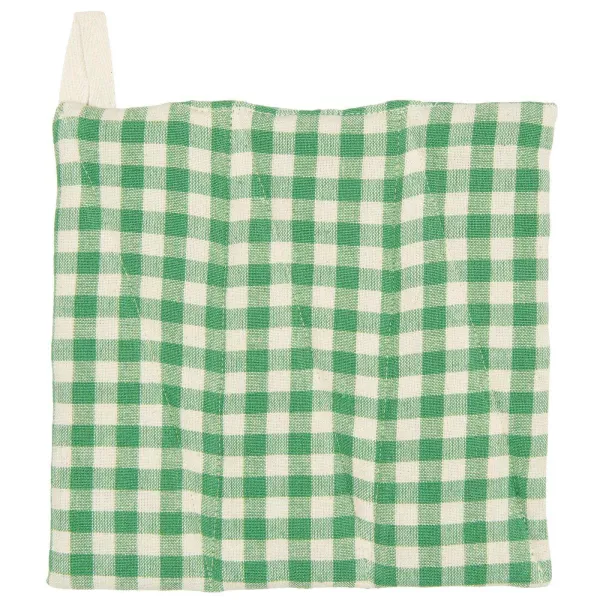 Maniques Cuisine à Carreaux Verts