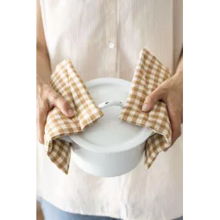 Maniques Cuisine à Carreaux Naturel