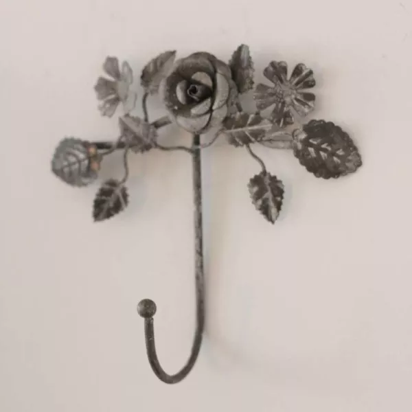 Porte manteau deco roses anciennes