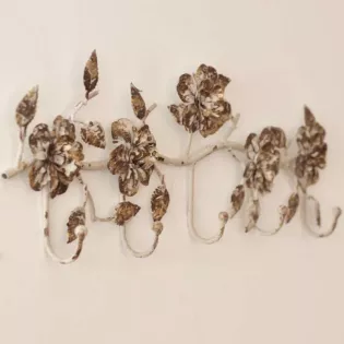 Patère crochet mural style charme