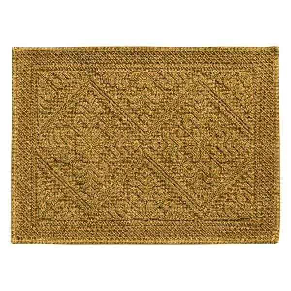 Tapis de bain Enzo Safran de Vivaraise 54x64 cm