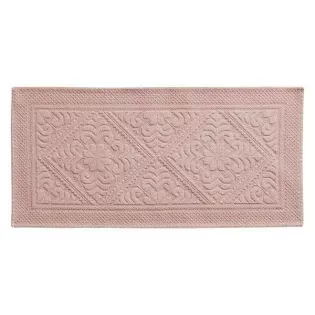 Tapis de Salle de Bain Rose Aubepine 54x110 cm