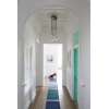 Tapis de bain bleu style hammam