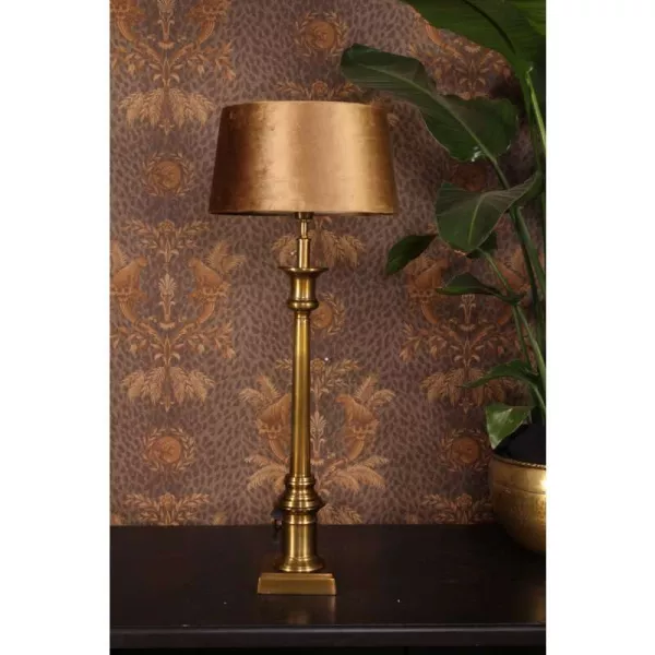 Pied de Lampe Laiton à poser Cosy
