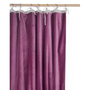 Rideau Velours Lilas Violet
