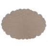 Set de Table Beige Boutis Blanc Mariclo