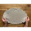 Set de Table Beige Boutis Blanc Mariclo