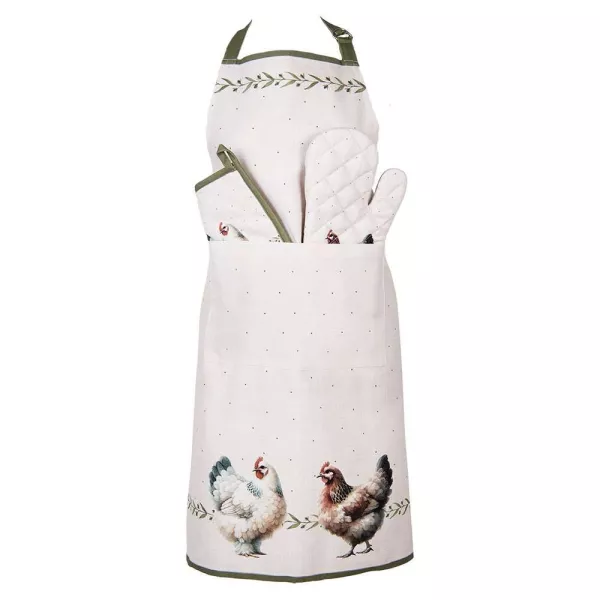 Tablier de Cuisine Style Campagne Chic