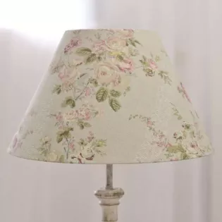 Abat Jour petites Fleurs Style Anglais