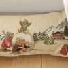 Coussin Boudin bas de Porte Original Ours au ski