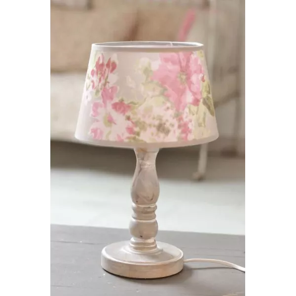 Abat Jour Fleurs Style Anglais
