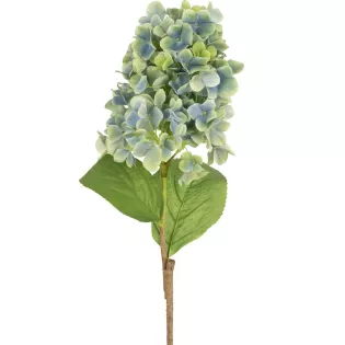 Hortensia artificiel bleu