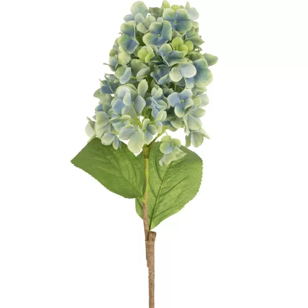 Hortensia artificiel bleu