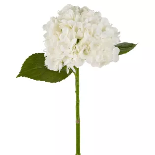 Hortensia Artificiel Blanc Cosy