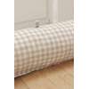 Coussin Bas de Porte Vichy Lin