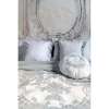 Coussin Rond Dentelle Shabby Style