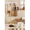 Patere porte-manteau mural style Nordique Bois Blanc