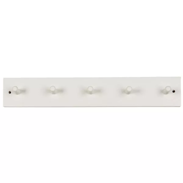 Patere porte-manteau mural style Nordique Bois Blanc