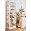 Patere porte-manteau mural style Nordique Bois Blanc