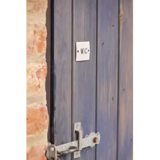 Plaque WC Style Ancien IB Laursen