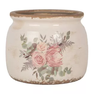 Petit Cache Pot Roses Anciennes Vintage