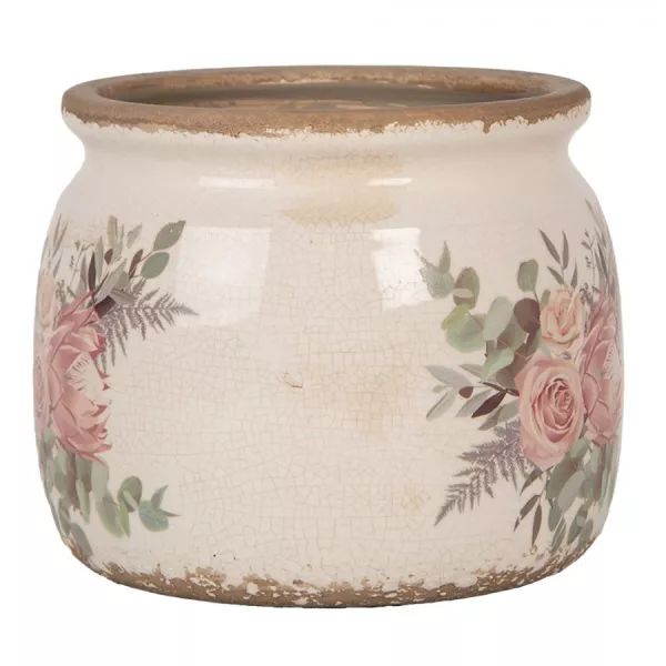 Petit Cache Pot Roses Anciennes Vintage