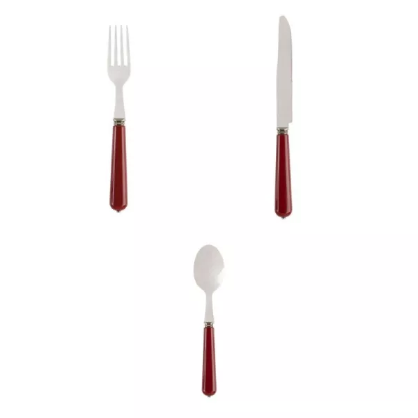 Couverts rouges Comptoir de Famille