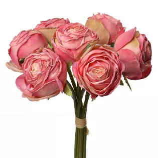 Bouquet de Roses Artificielles Charme et Vintage