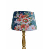 Abat-Jour Fleuris Velours Style Cosy