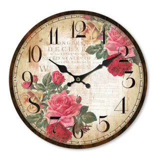 Horloge Style shabby-chic Romantique