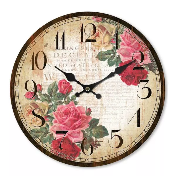 Horloge Style shabby-chic Romantique