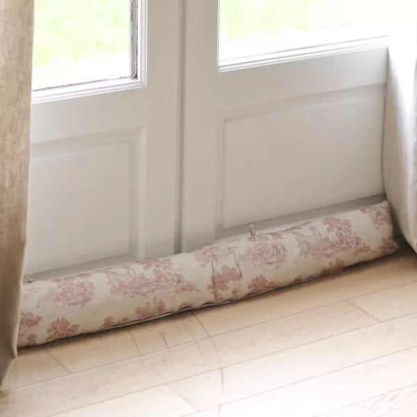 Boudin de Porte Toile de Jouy Ambiance Boudoir