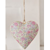 Coeur Métal Shabby Chic Déco