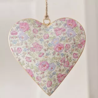 Coeur Métal Shabby Chic