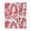 Couvre Lit Toile de Jouy Coton Déco de Charme