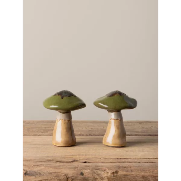 Salière Poivrière Champignons Esprit Cuisine Rustique