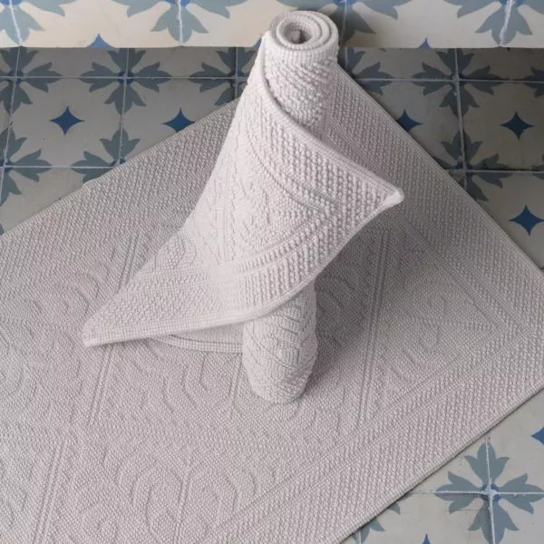 Tapis de Bain Enzo Neige Vivaraise