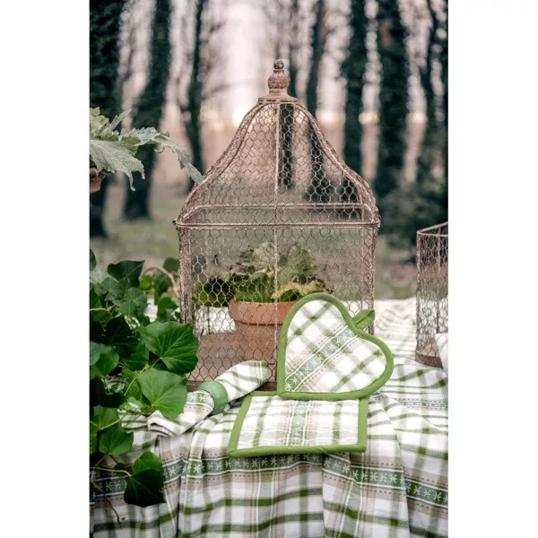 Maniques cuisine Blanc Mariclo Déco Rétro Vintage