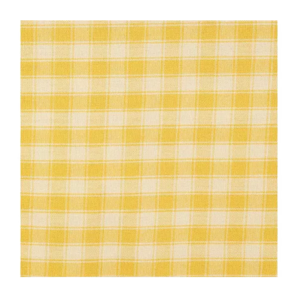 Nappe de Table de Cuisine Comptoir de Famille  Carreaux Jaunes